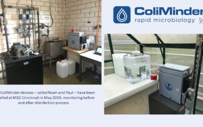 New installation of 2 ColiMinders at MSD Cincinnati