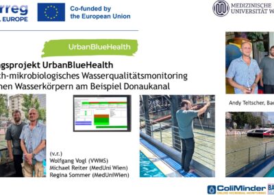 Meet ColiMinder Lorenz in Vienna at the Donaukanal!